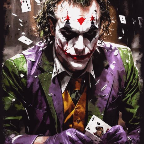 JOKER PORTRAIT PAINTING copy 2