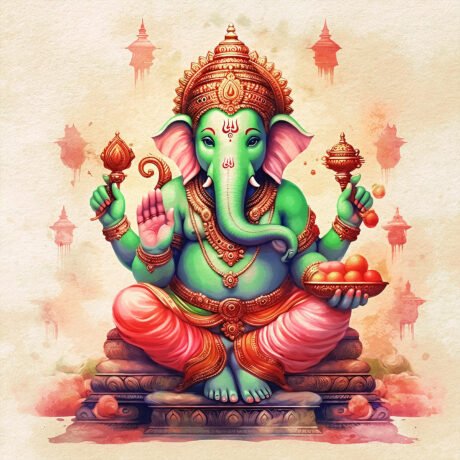 Shree Ganesha The Blessings Canvas